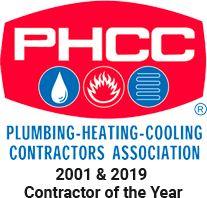 Redding Plumber | Wallner Plumbing Heating & Air Conditioning - Awards-PHCC-Logo